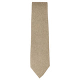Camel Beige Oak Tweed Tie Hankie Handkerchief 2"