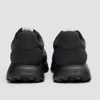 Albany - Men's Black Breathable Mesh Casual Sneakers