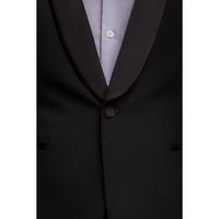Aspen - Men's Black Tuxedo 2 Piece Wedding Suit