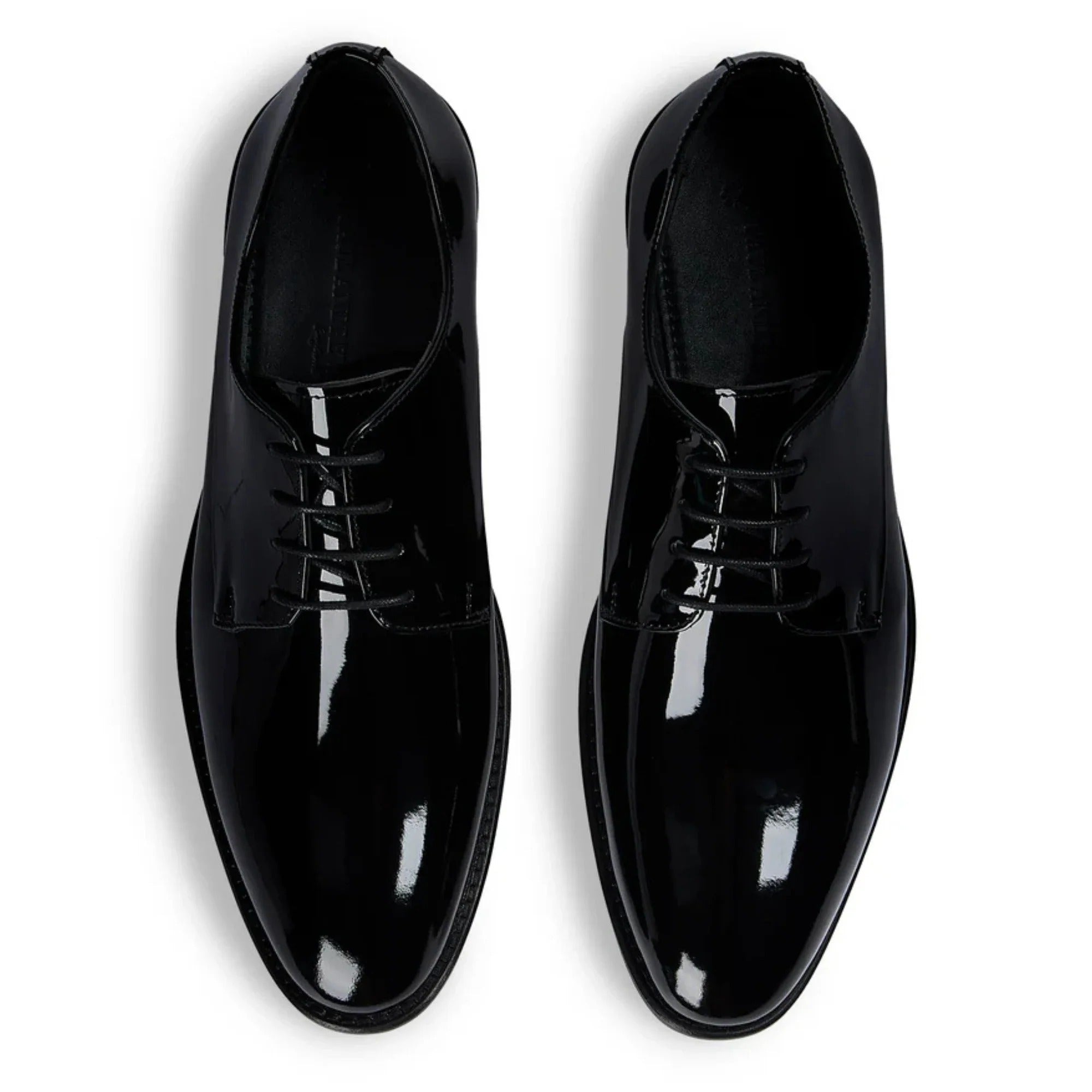 Beaumont - Men's Black Patent Leather Derby Shoes