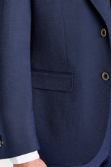 Belmont -Navy Blue 3 Piece Classic Wedding Suit for Men