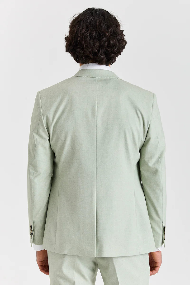 Belmont - Sage Green Wedding 3 Piece Suit for Men