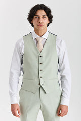 Belmont - Sage Green Wedding 3 Piece Suit for Men