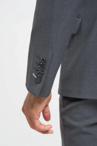 Bond - Men's Charcoal 3 Piece Tailored Fit Suit