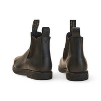 Booma 607 - Black Leather Chelsea Boots