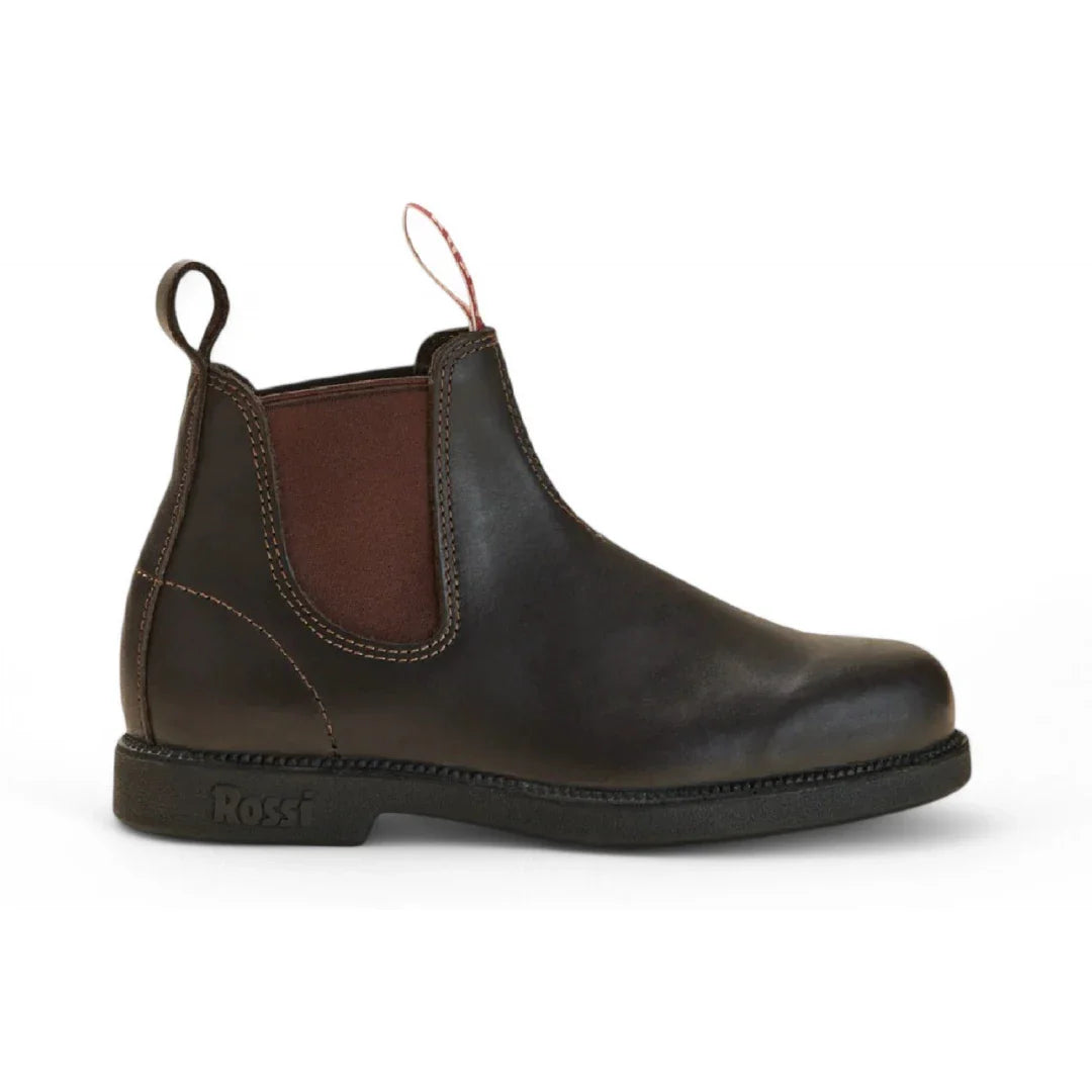 Booma 607 - Brown Leather Chelsea Boots