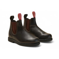 Booma 607 - Brown Leather Chelsea Boots