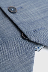Camden - Men's Blue Check Waistcoat