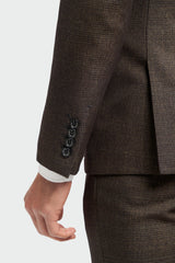 Caridi - Men's Tweed Brown Blazer