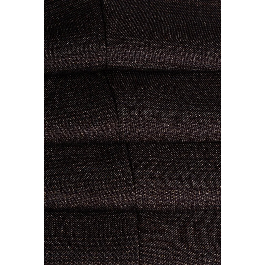 Caridi - Men's Tweed Brown Blazer