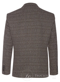 Cavani Dominic - Mens Brown Smart Vintage Blazer