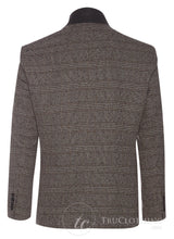 Cavani Dominic - Mens Brown Smart Vintage Blazer