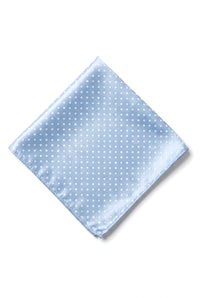 Cavani Satin Tie - Mens Matching Satin Silk Tie Hanky Hankerchief & Tie Clip Polka Dot Wedding Prom Office