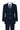 Boys Blue 3 Piece Suit Navy Check Wedding Prom Formal Vintage Tailored Fit