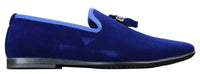 Elong dd0019 - Mens Velvet Slip On Suede Tassle Driving Shoes Loafers Smart Casual Wine Navy