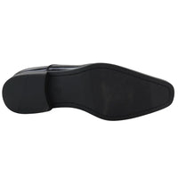 Mens Smart Formal Patent Oxford Black Shoes Shiny Laced Classic Round Toe Dress