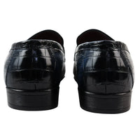 Men's Slip On Formal Navy Loafers