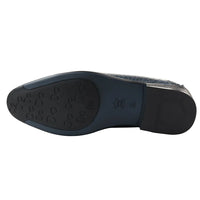 Men's Slip On Formal Navy Loafers