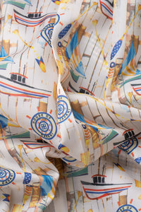 Mens Beige Navy Check Suit