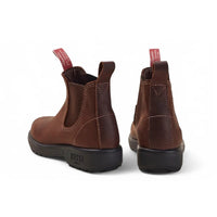 Endura 303 - Redwood Brown Leather Chelsea Boots