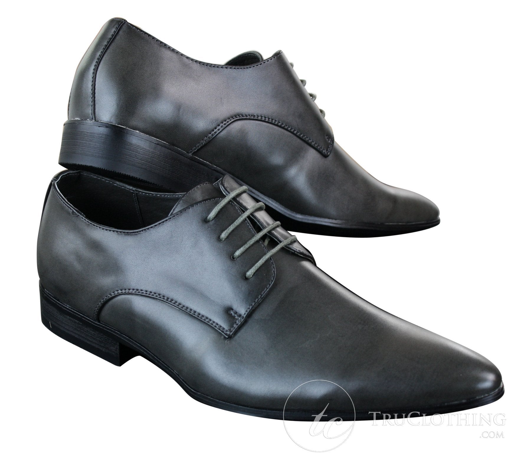 Galax GH2019 - Mens Smart Casual Formal Laced Pointed Leather Shoes Wedding Prom Office Classic