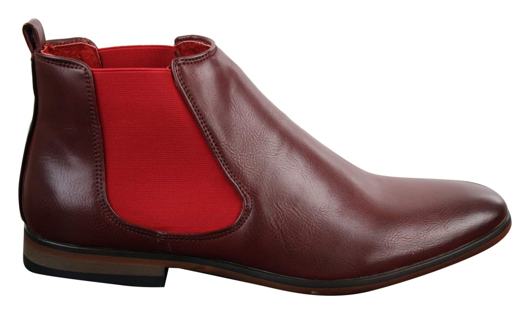 Mens Laced Black Shoes Smart Casual Suede Shiny Patent Leather Trim