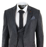 Grey Tweed 3 Piece Suit