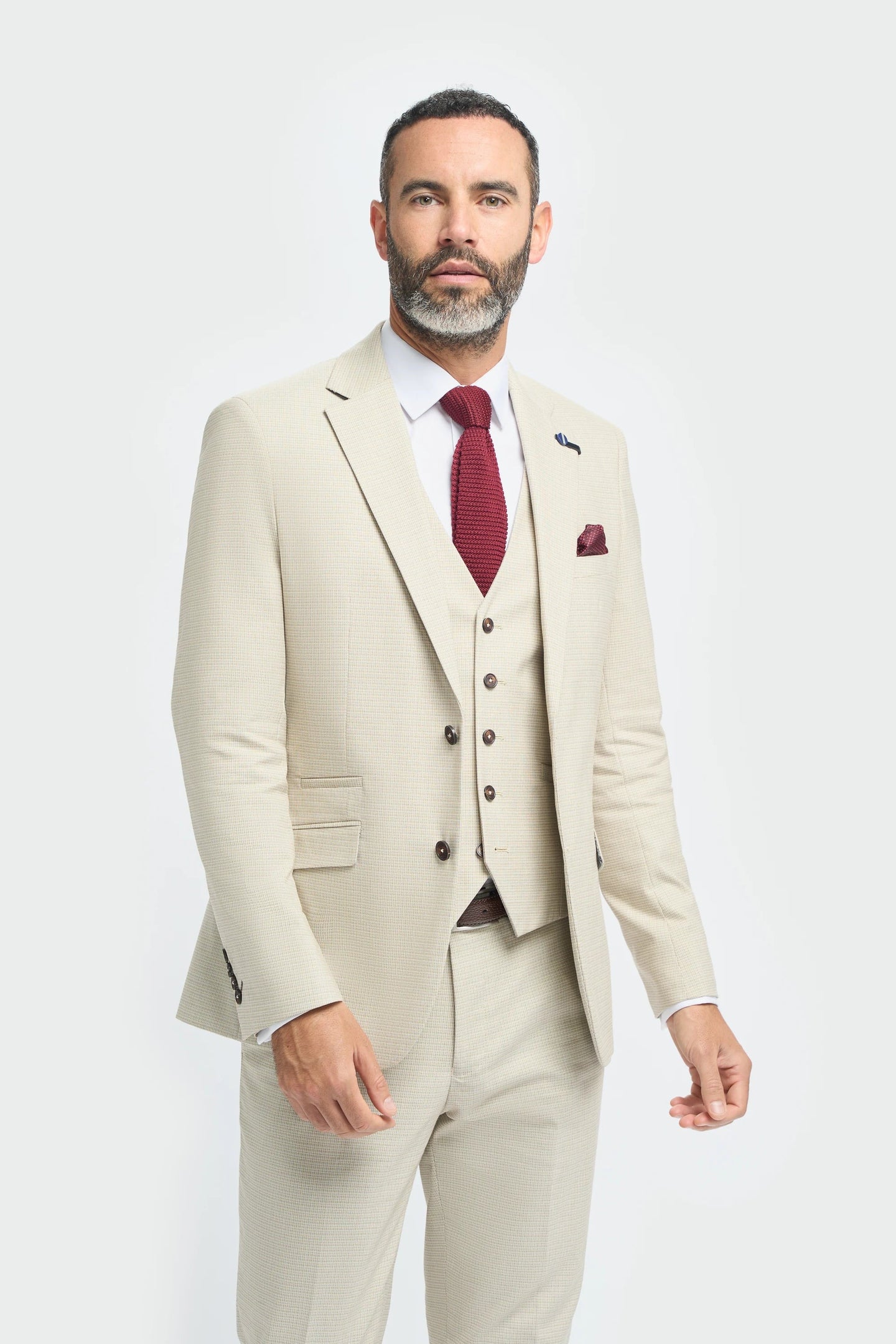 Hampton - Men's Beige Blazer
