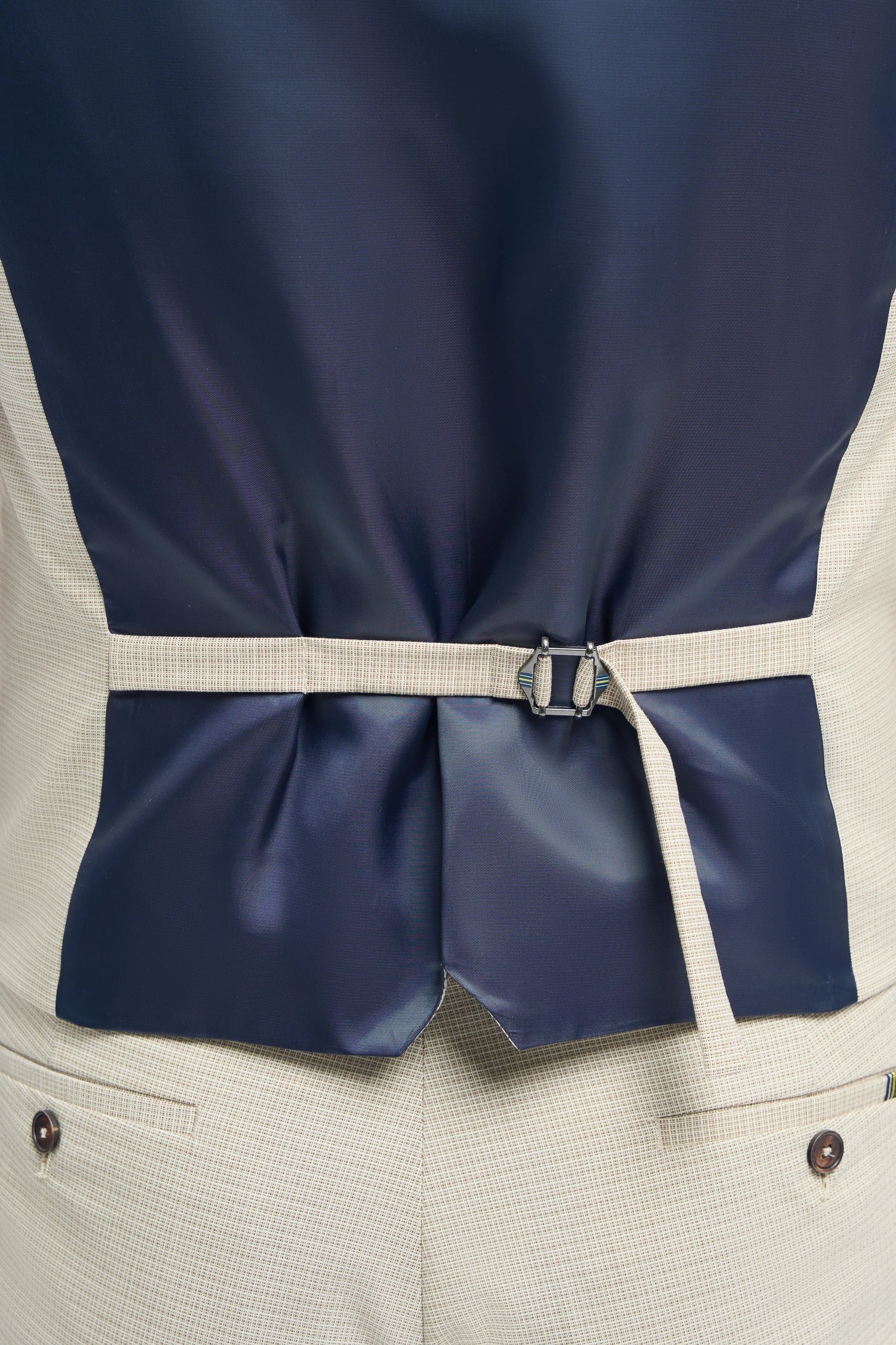 Hampton - Men's Beige Waistcoat