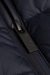 Heston - Men's Lightweight Casual Padded Navy Overcoat