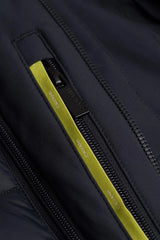 Heston - Men's Lightweight Casual Padded Navy Overcoat