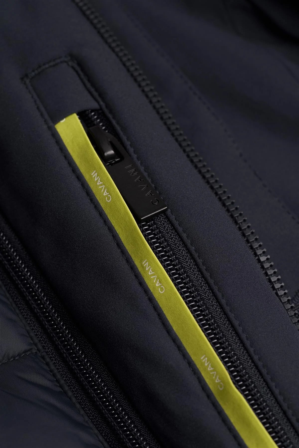 Heston - Men's Lightweight Casual Padded Navy Overcoat