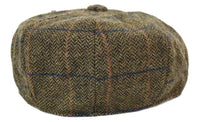 Mens Vintage Tweed Peaky Blinders Hat