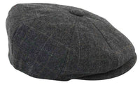 Mens Peaky Blinders 8 Panel Hat