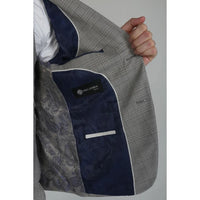 Hugo - Men's Check Grey Blazer