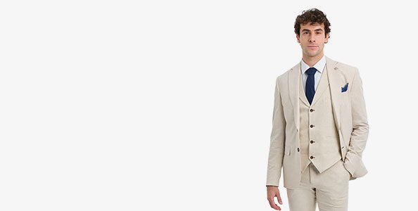 Men's linen suits collection at Happy Gentleman
