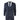 Mens 3 Piece Suit Pin Stripe Navy Classic Vintage Retro 1920s Tailored Fit Wedding
