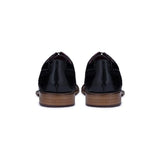 Kids Childrens Boys Real Leather Brogues Laced Smart Formal Vintage Classic Peaky