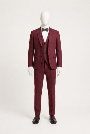 Rustic Burgundy Rustic Vintage Groom