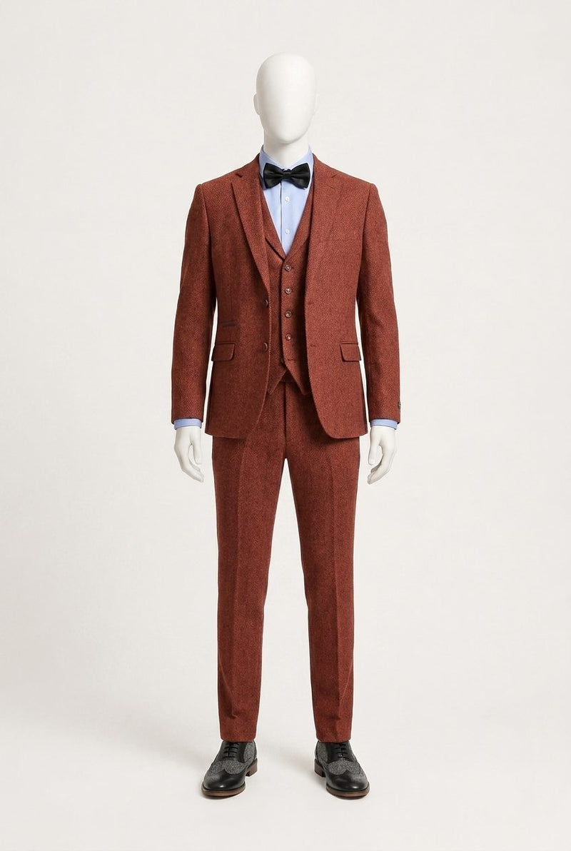 Rustic — Rust Tweed Groom — photo 1