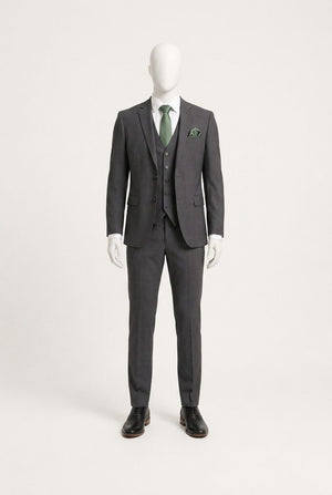 Formal Charcoal & Sage Formal Groom