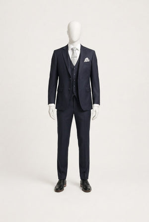 Formal Navy & Silver Formal Groom
