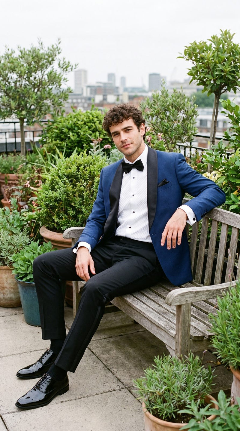 Black Tie — Modern Dinner Jacket Groom — photo 4