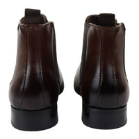 Men's Chelsea Slip On Brown Ankle Boots