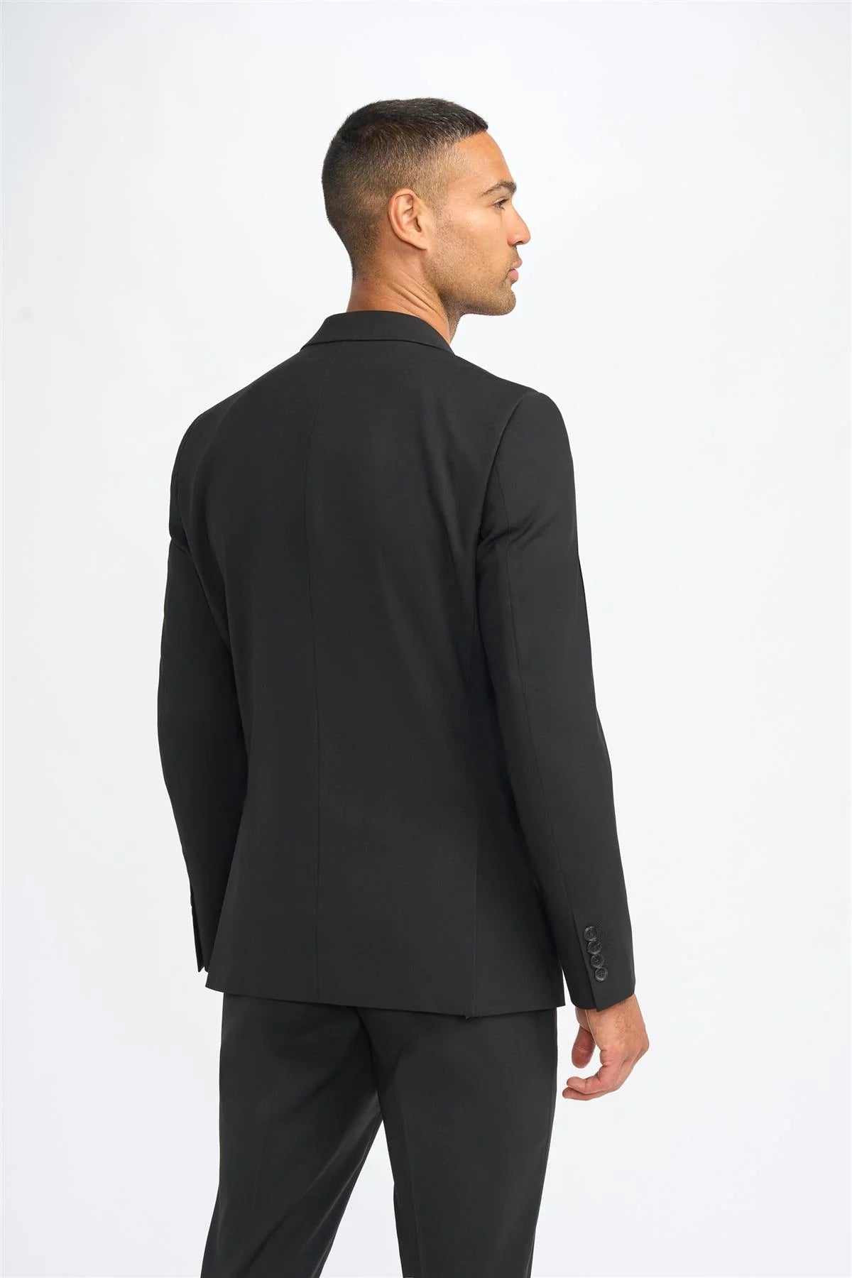 Malibu - Men's Black Tailored Fit Blazer