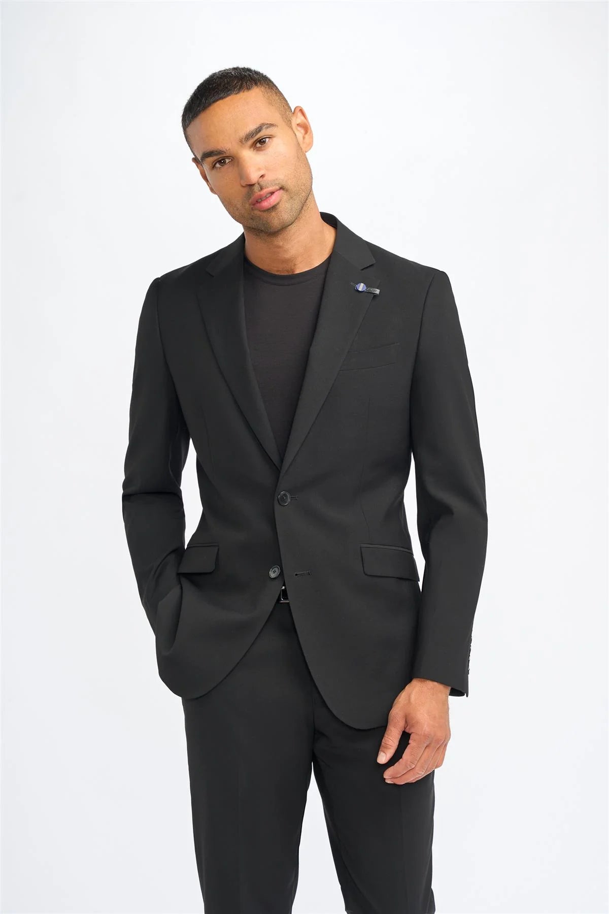 Malibu - Men's Black Tailored Fit Blazer