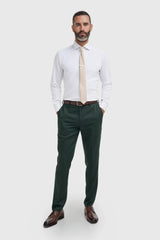 Malibu - Men's Forest Green 3 Piece Suit