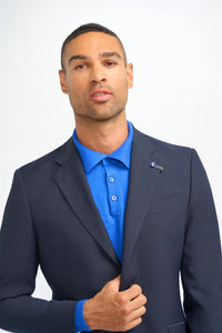 Malibu - Men's Navy Tailored Fit Blazer