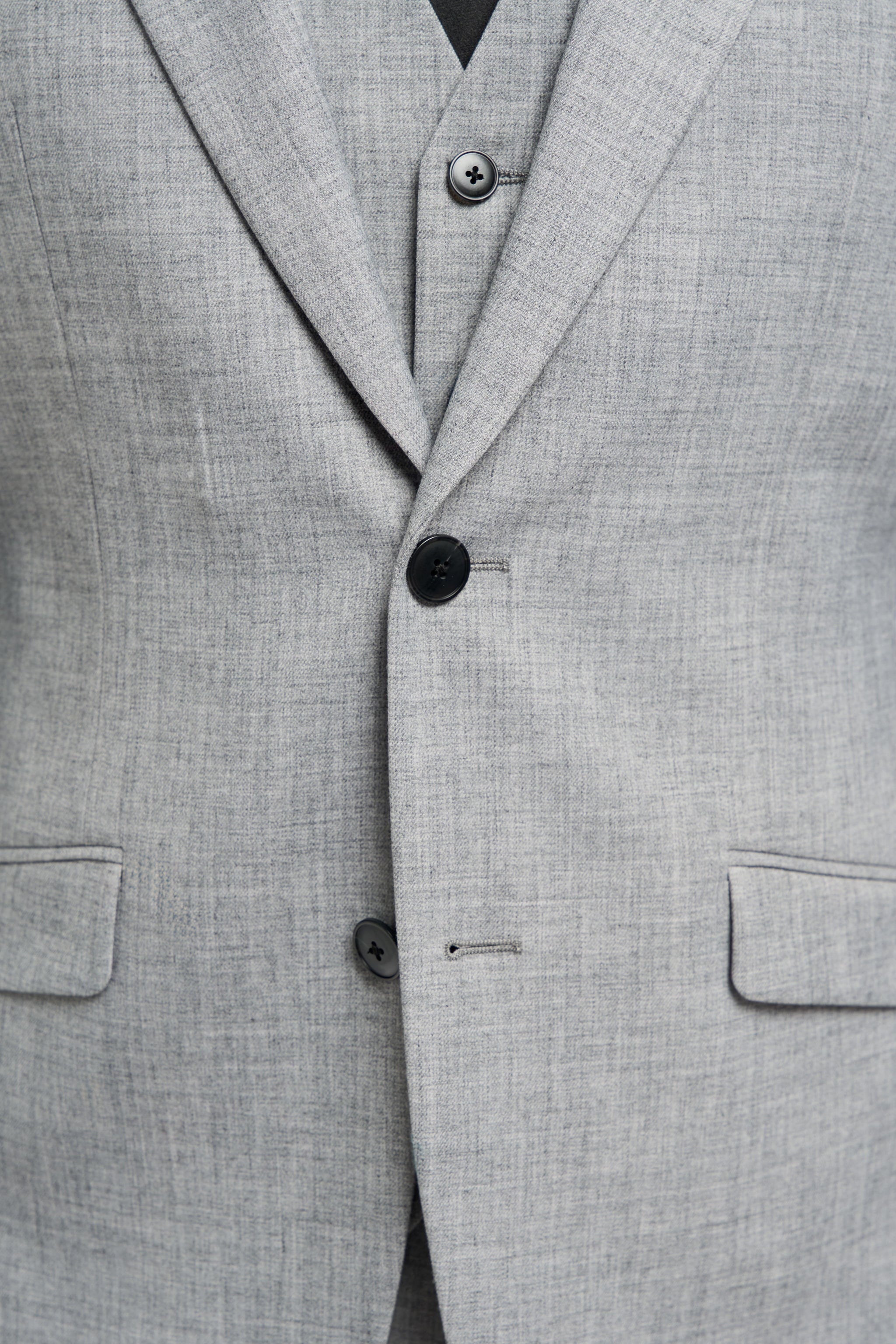 Malibu - Men's Grey 3 Piece Tailored Fit Suit