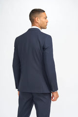 Malibu - Men's Navy 3 Piece Tailored Fit Suit